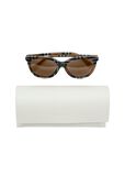 Tubular Check Round Sunglasses, , hi-res