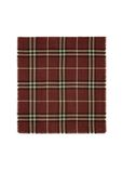 Wide Reversible Check Wool Silk Scarf, , hi-res
