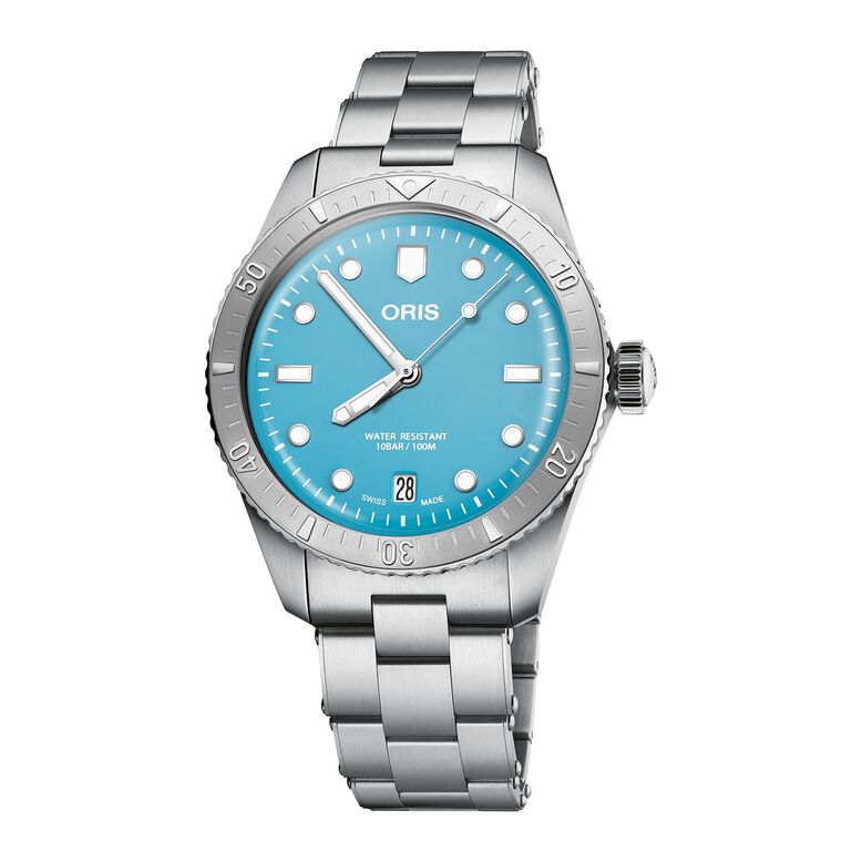 Divers Heritage 1965 38mm Unisex Watch Blue Stainless Steel, , hi-res