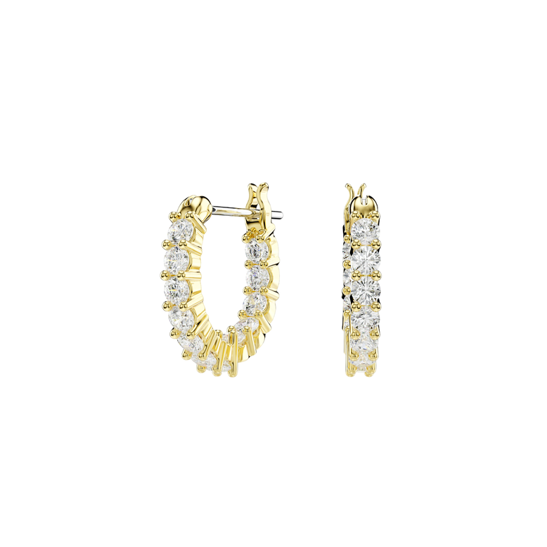 Matrix Earrings Mini Hoop Round - SS Box, , hi-res