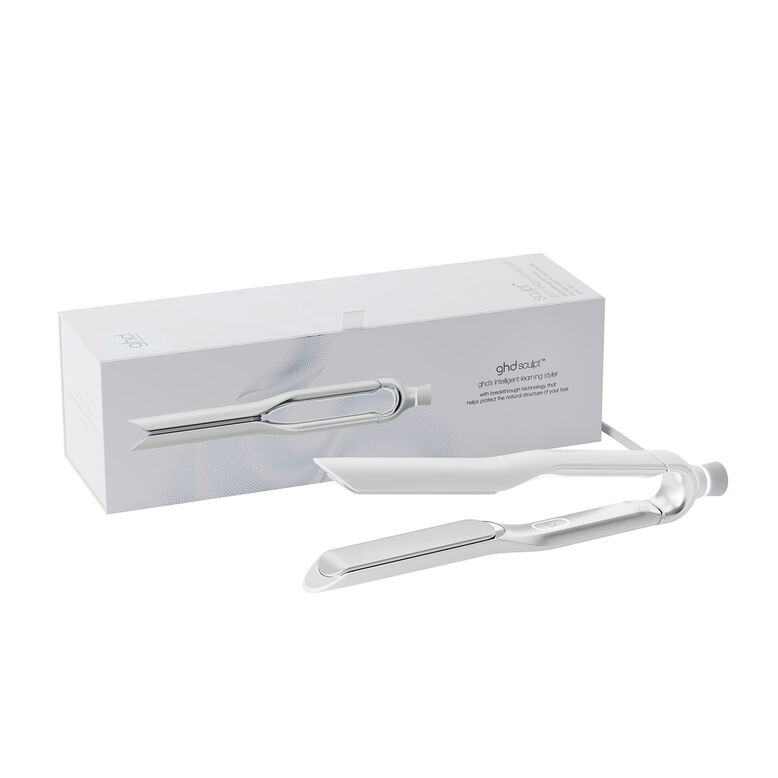 Sculpt Interactive Hair Straightener - In White - White, , hi-res