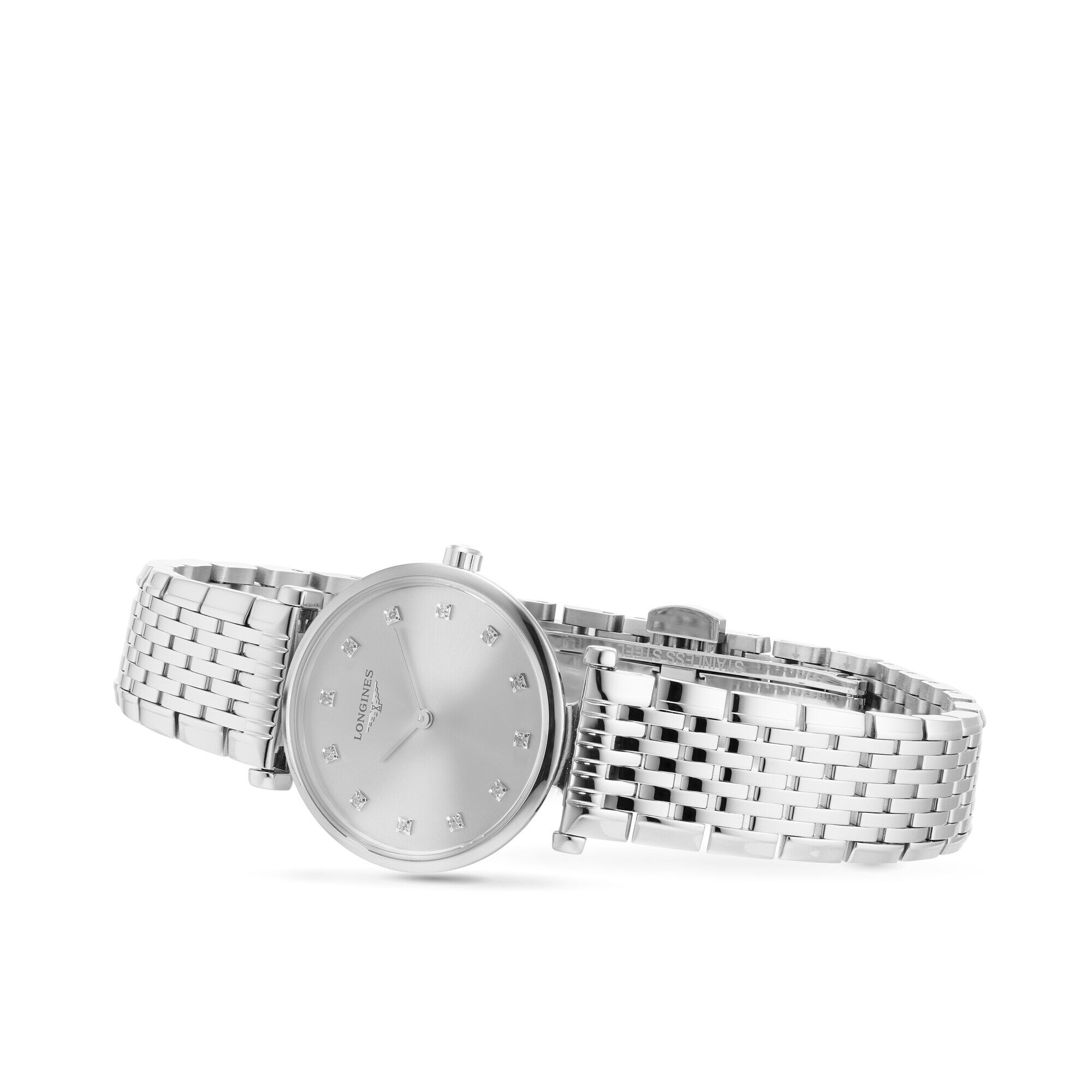 Longines silver watch online