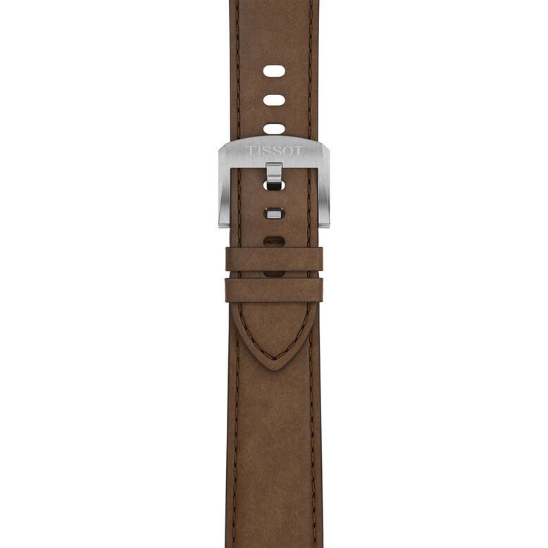 PRC 100 Solar Quartz 39mm Mens Watch Silver Leather, , hi-res