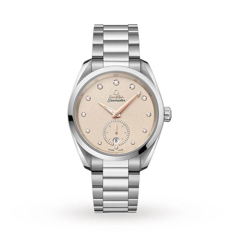 Seamaster Aqua Terra Seamaster Steel Chronometer 38mm Ladies Watch, , hi-res