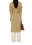 Long Check Collar Castleford Trench Coat, , hi-res