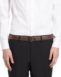 Saffiano Leather Reversible Belt, , hi-res