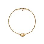 Elsa Peretti® Bean Design bracelet in 18k gold.