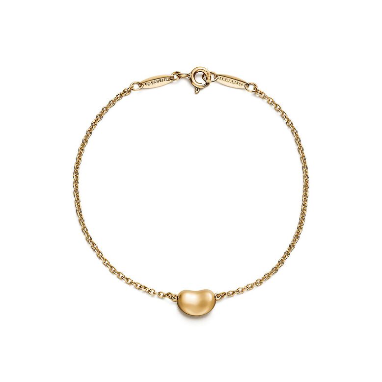 Elsa Peretti&reg; Bean Design bracelet in 18k gold., , hi-res