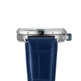 Super Chronomat Automatic 38 Blue Leather Strap Watch, , hi-res