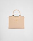 Mini Prada Symbole leather bag with stitching