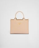 Mini Prada Symbole leather bag with stitching, , hi-res