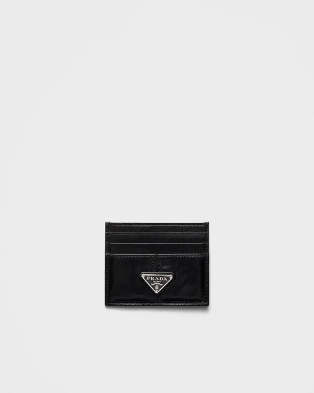 Leather card holder, , hi-res