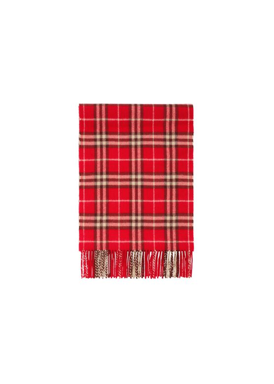 Check Cashmere Scarf, , hi-res