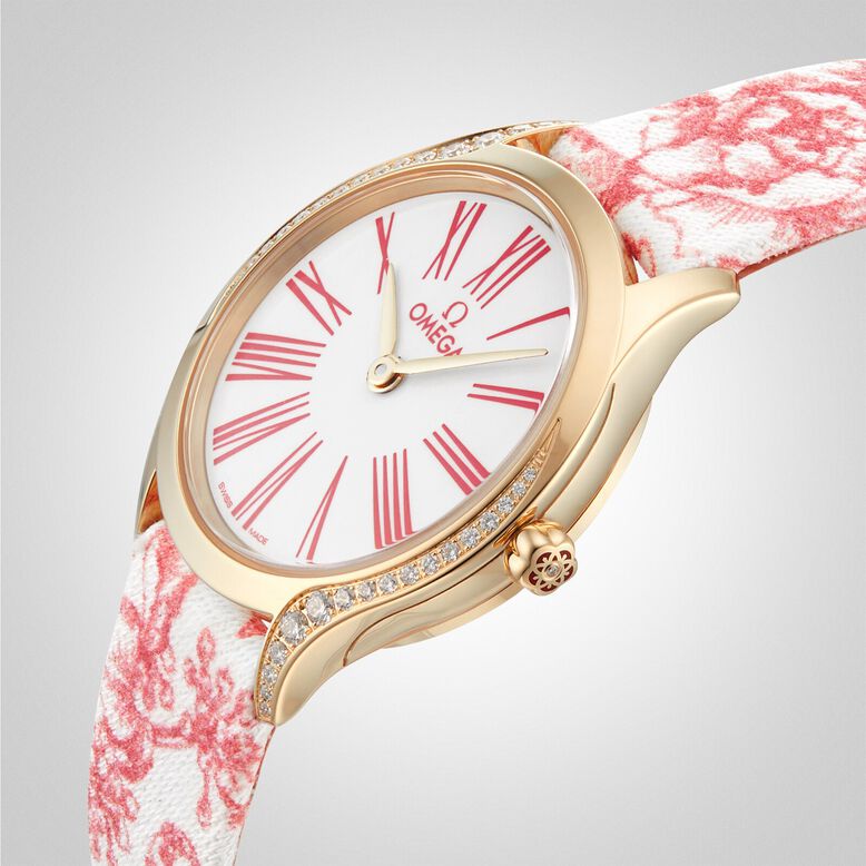 De Ville Mini Tr&eacute;sor Quartz 26mm - Moonshine&trade; Gold, , hi-res