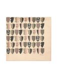 Geometric Shield Silk Scarf, , hi-res