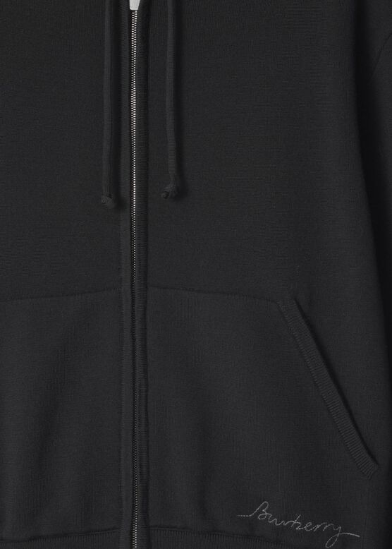 Wool Blend Zip Hoodie, , hi-res
