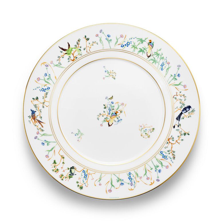 Tiffany Jardin Charger Plate in Porcelain, , hi-res
