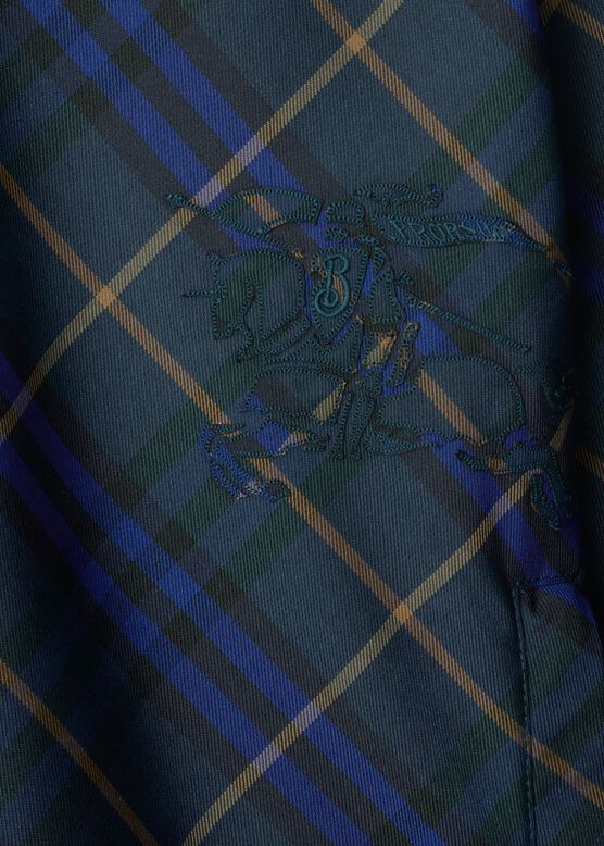 Check Twill Hooded Jacket, , hi-res