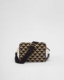Prada Symbole embroidered fabric bag, , hi-res