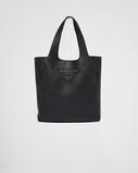 Leather tote, , hi-res