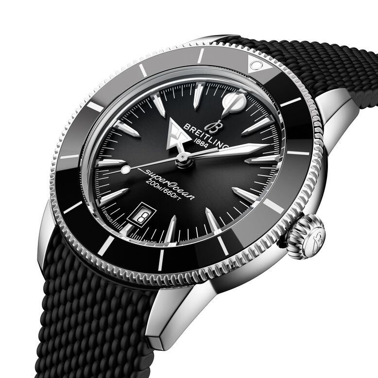 Superocean Heritage B31 Automatic 44mm Mens Watch Black Rubber, , hi-res