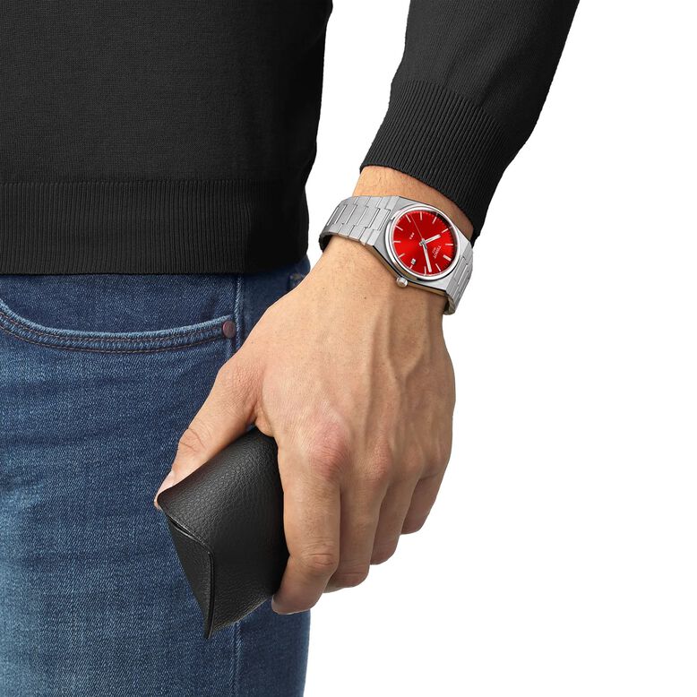 PRX Quartz 40mm Mens Watch Red, , hi-res