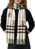 Check Mates Cashmere Scarf, , hi-res