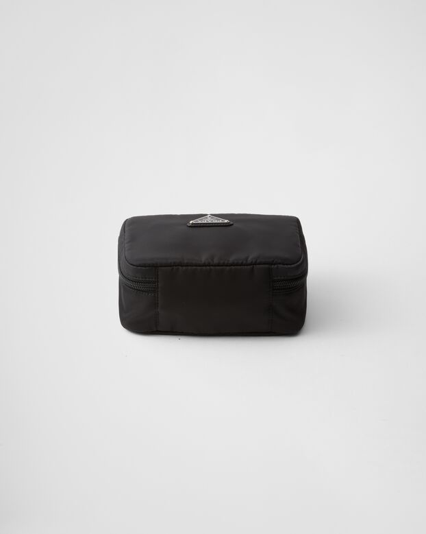 Small Re-Nylon zipper pouch, , hi-res