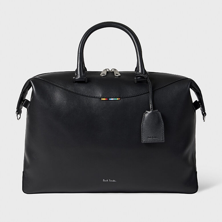 Signature Tab Leather Duffle Folio, , hi-res