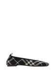 Check Knit Baby Ballerinas, , hi-res