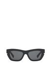Inlaid Check Cat-eye Sunglasses​