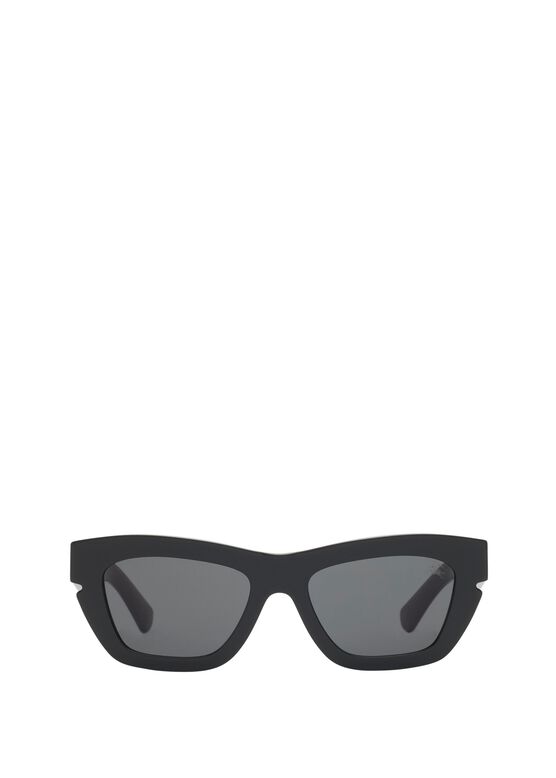 Inlaid Check Cat-eye Sunglasses​, , hi-res