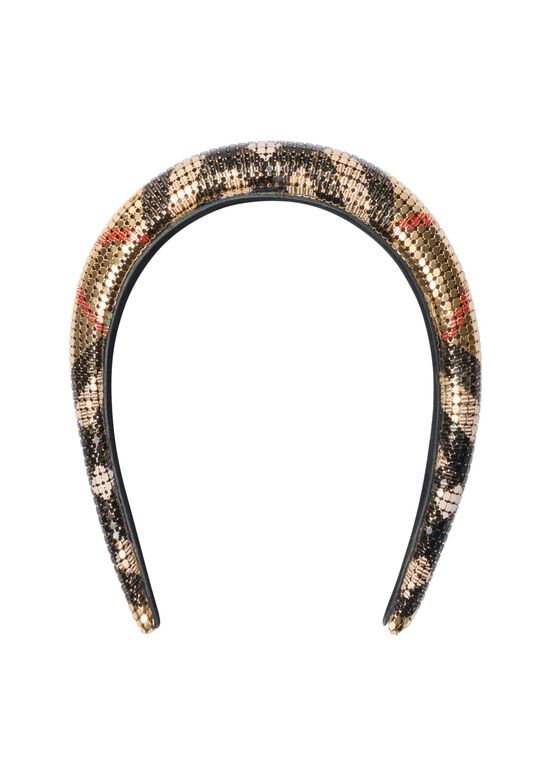 Check Mesh Headband, , hi-res