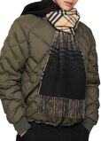 Gradient Check Cashmere Scarf, , hi-res