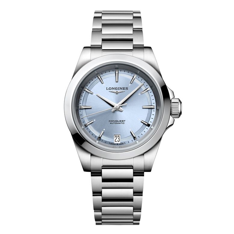 Conquest 34mm Ladies Watch Blue, , hi-res
