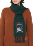 Check Label Cashmere Scarf, , hi-res