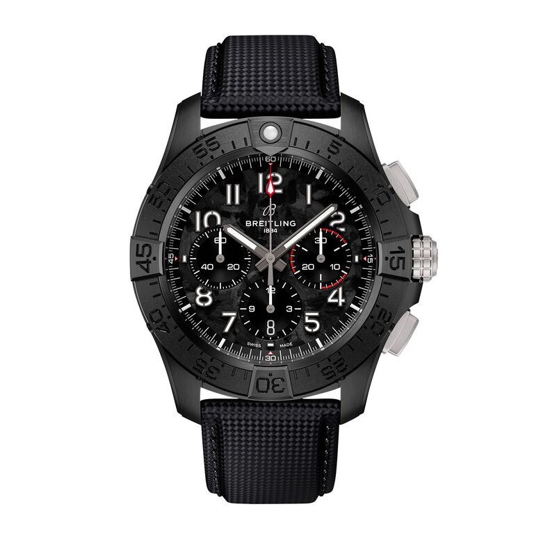 Avenger B01 Chronograph 44mm Night Mission Mens Watch Black, , hi-res