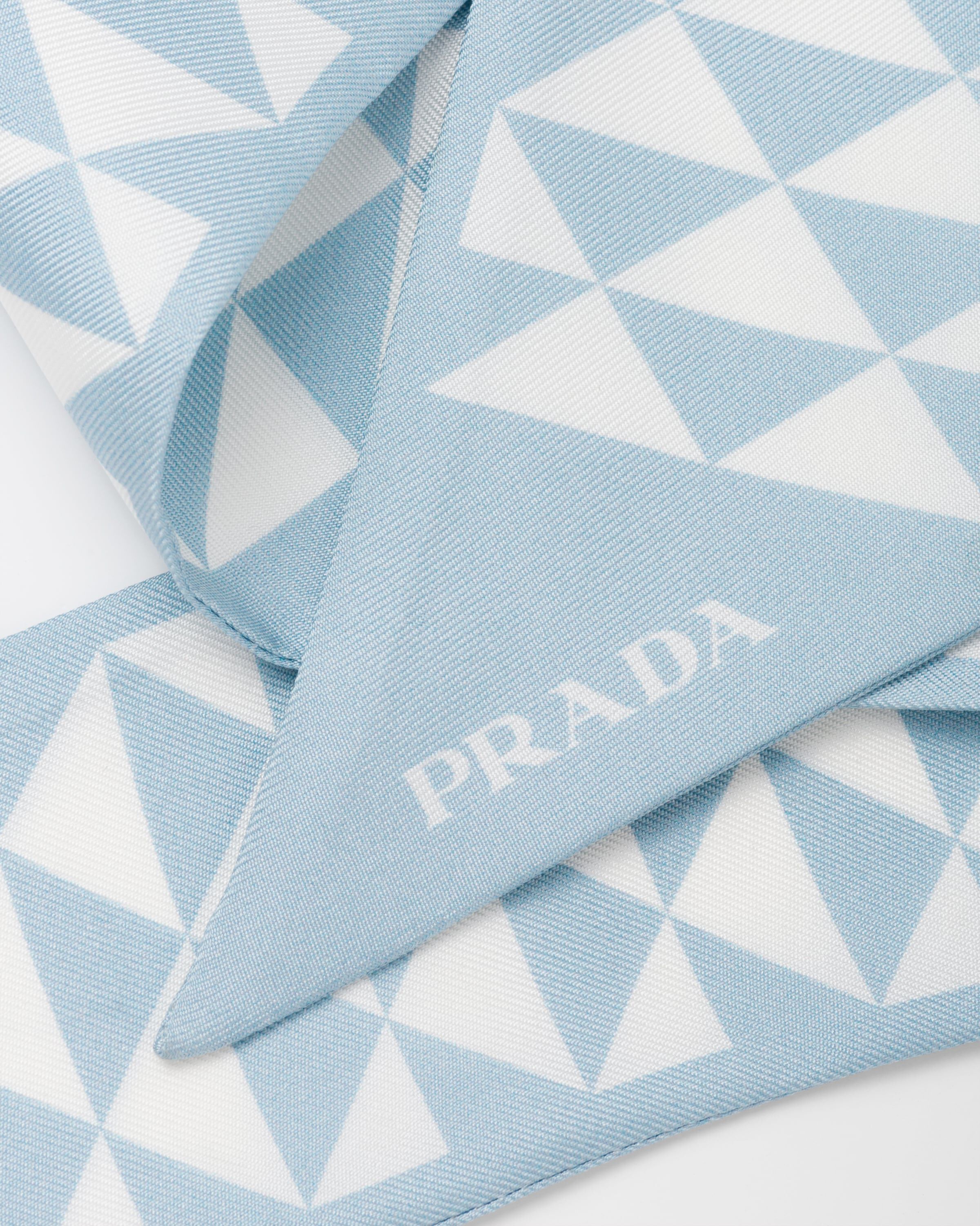 小物 PRADA ARCHIVE ESCALATOR SILK TIE PRADA ARCHIVE ESCALATOR SILK TIE