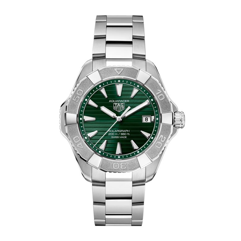 Aquaracer Professional 200 Solargraph 40mm Mens Watch Green, , hi-res