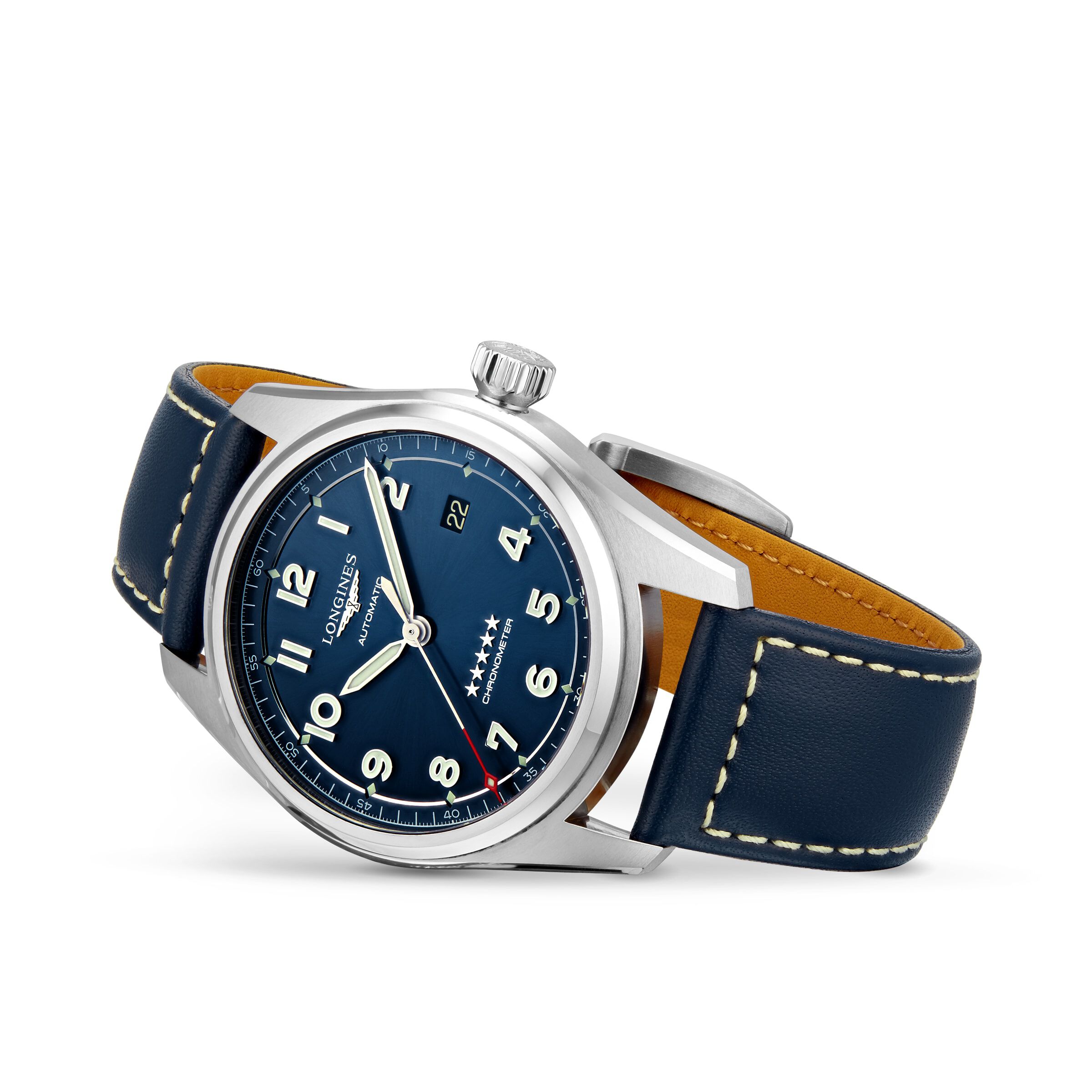 Longines spirit deals 40mm blue