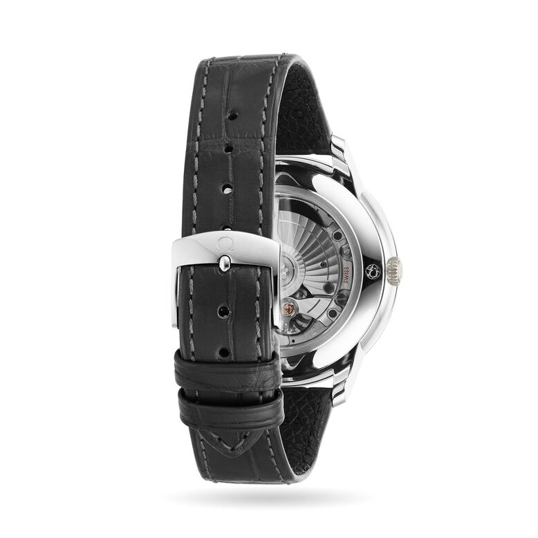 De Ville Prestige Co-Axial Chronometer Power Reserve 41mm Mens Watch Silver, , hi-res