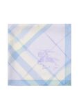 Watercolour Check Silk Scarf, , hi-res