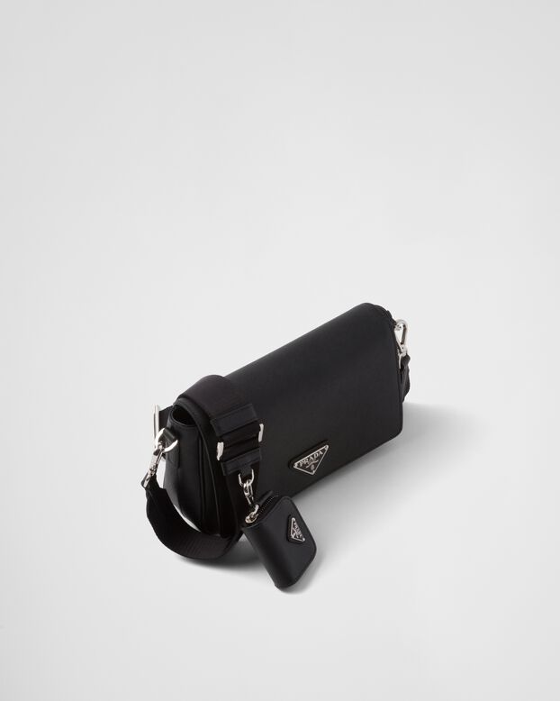Saffiano leather shoulder bag, , hi-res