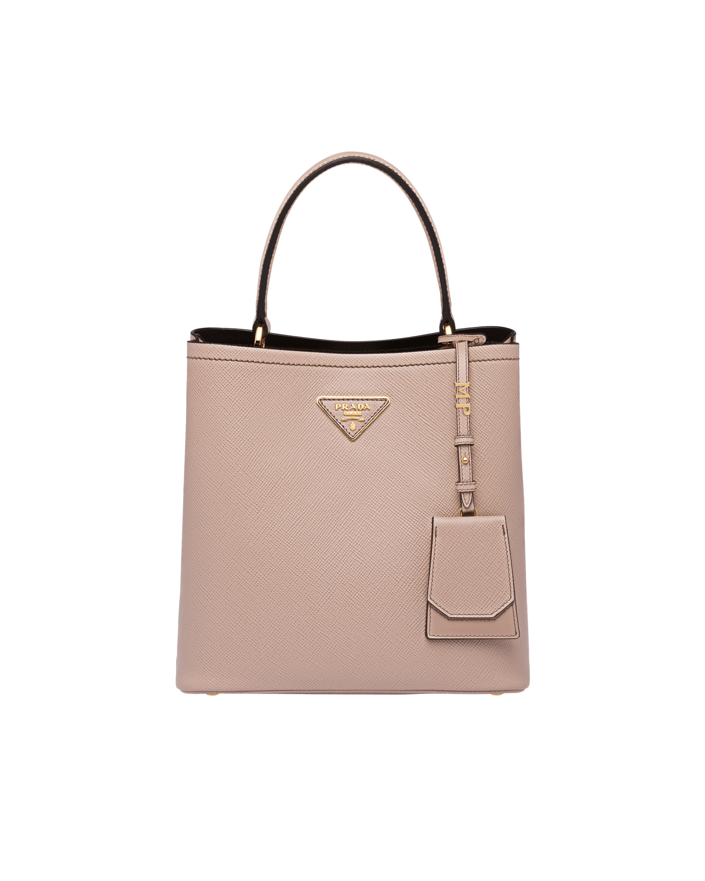 Prada Medium Saffiano Leather Prada Panier Bag Top Handle | Heathrow  Boutique