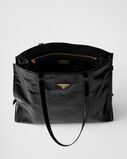 Large leather tote bag, , hi-res