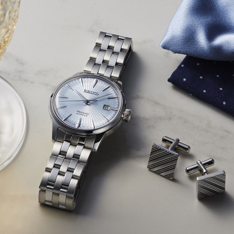 Presage Cocktail Time 40.5mm Mens Watch Blue, , hi-res