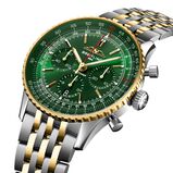 Navitimer B01 Chronograph 43mm Dark Green Dial Mens Watch Exclusive to The Watches Of Switzerland Group, , hi-res
