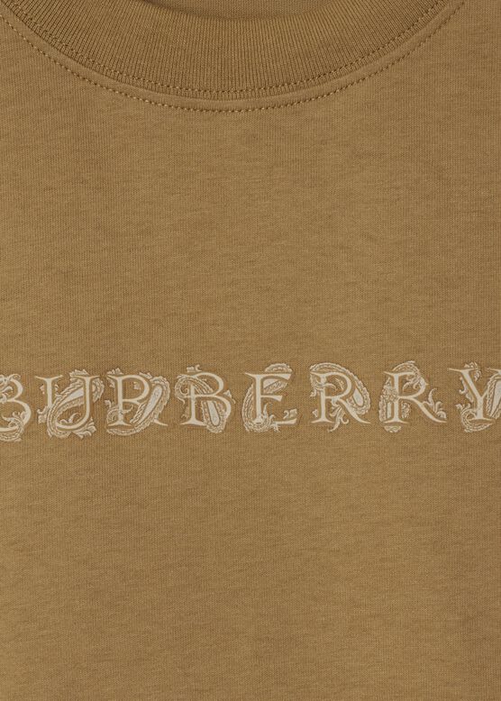 Paisley Logo Cotton T-shirt, , hi-res