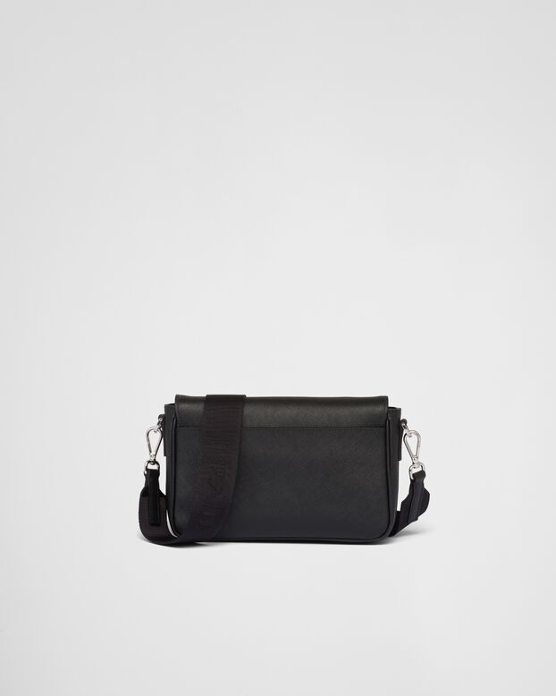 Saffiano leather shoulder bag, , hi-res