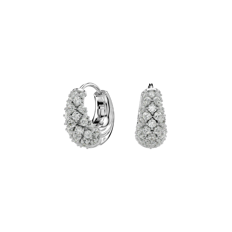 Sublima Earrings White Rhodium Crystal - SS Box, , hi-res